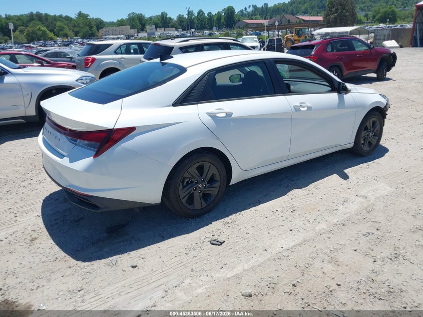 2022 Hyundai Elantra VIN 5NPLM4AG1NH067818 IAAI salvage auction — FRONT END, Salvage (North Carolina), sold $2,550 on 2026-07-17 (photo 4)