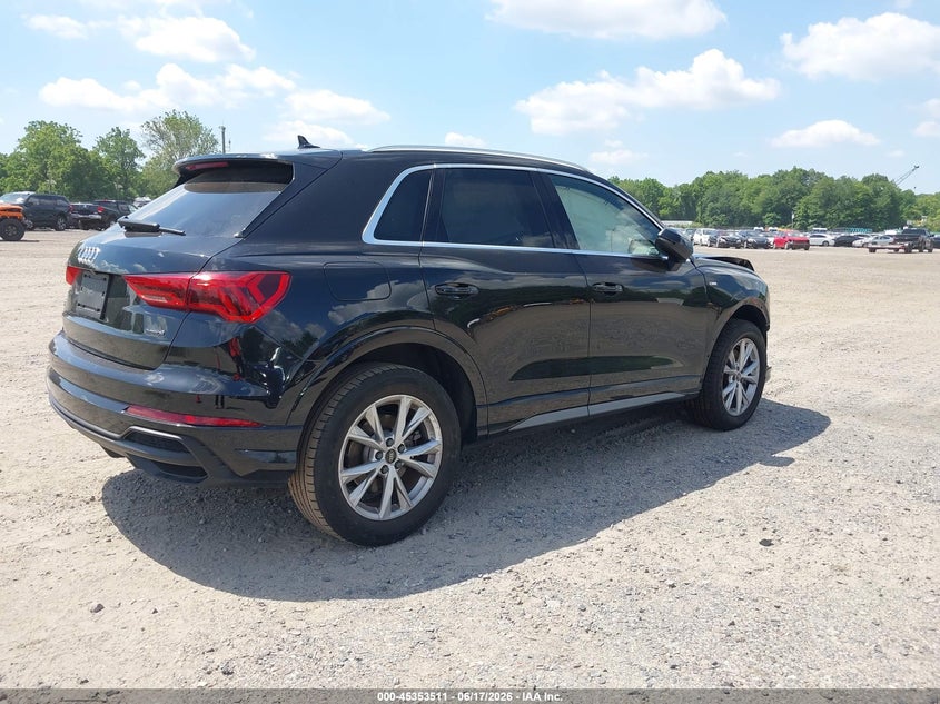 2021 Audi Q3 VIN WA1DECF3XM1035967 IAAI salvage auction — FRONT END, Salvage (Idaho), sold $3,750 on 2026-07-10 (photo 4)