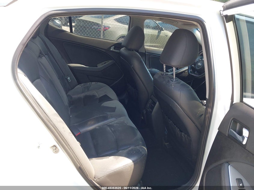 2014 Kia Optima VIN 5XXGR4A60EG303817 IAAI salvage auction — ENGINE BURN, Salvage (Georgia), sold $500 on 2026-07-08 (photo 8)