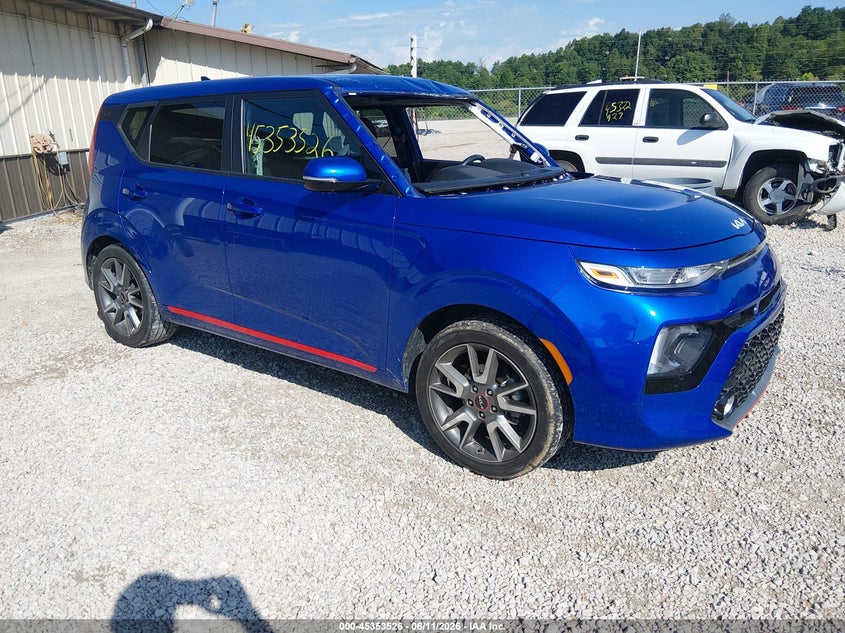 2022 Kia Soul VIN KNDJ63AU5N7817162 IAAI salvage auction — FRONT END, Salvage (Kentucky), sold $3,450 on 2026-07-10 (photo 1)