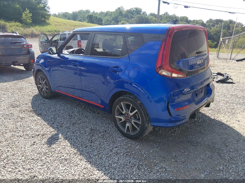 2022 Kia Soul VIN KNDJ63AU5N7817162 IAAI salvage auction — FRONT END, Salvage (Kentucky), sold $3,450 on 2026-07-10 (photo 3)