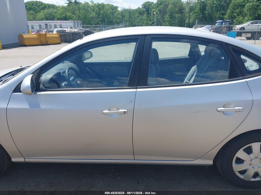 2010 Hyundai Elantra VIN KMHDU4AD9AU876859 IAAI salvage auction — NORMAL WEAR, Clear (Massachusetts), sold $525 on 2026-07-24 (photo 6)