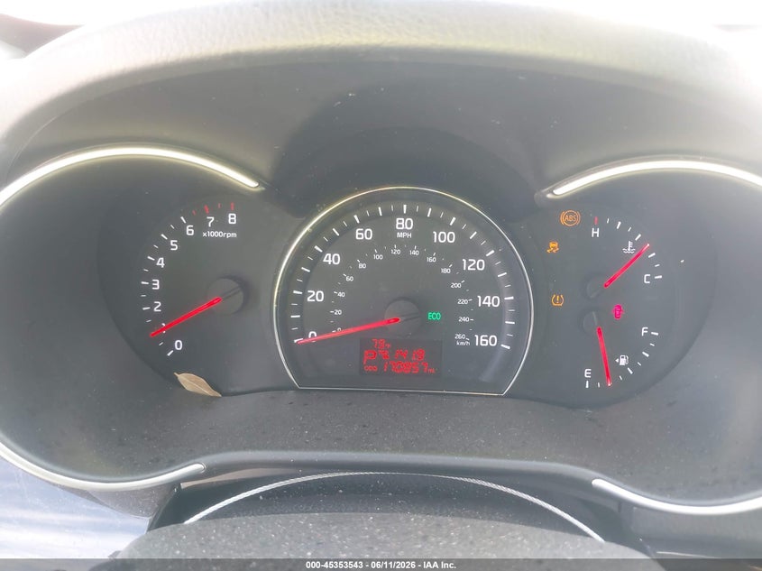 2015 Kia Sorento VIN 5XYKT3A62FG628679 IAAI salvage auction — REAR END, Rebuildable (Florida), sold $975 on 2026-07-07 (photo 7)