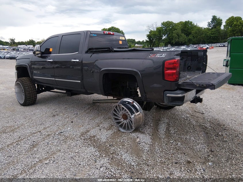 2015 Chevrolet Silverado VIN 1GC1KWE82FF196304 IAAI salvage auction — BIOHAZARD/CHEMICAL, Salvage Title, sold $4,450 on 2026-08-02 (photo 3)