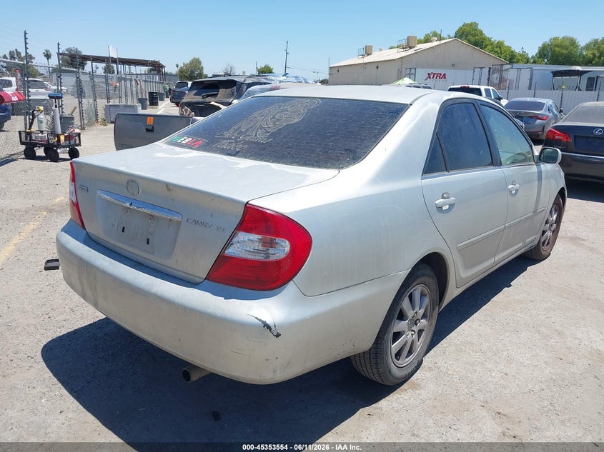 2002 Toyota Camry VIN JTDBE32K520106960 IAAI salvage auction — LEFT SIDE, Salvage (California), sold $475 on 2026-07-28 (photo 4)