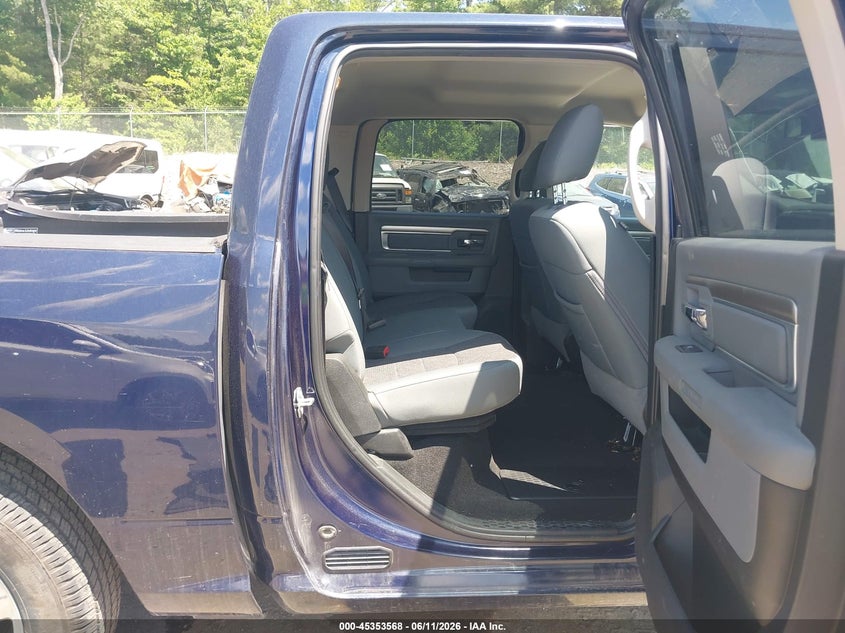 2018 Ram 1500 VIN 1C6RR7LTXJS343519 IAAI salvage auction — REAR END, Certificate Of Destruction (Florida), sold $4,550 on 2026-07-24 (photo 8)