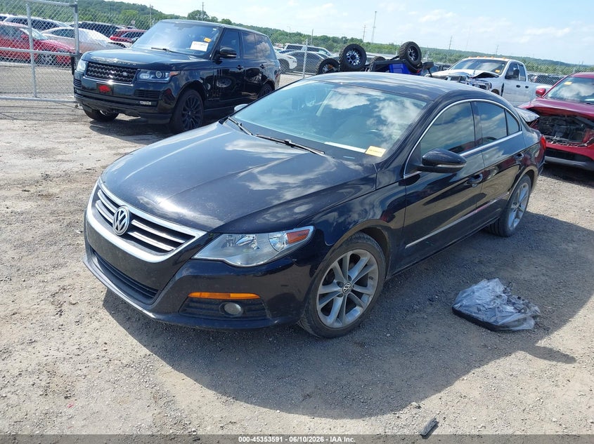 2009 Volkswagen Passat cc VIN WVWHL73C79E566455 IAAI salvage auction — REAR END, Clear (Oklahoma), sold $825 on 2026-08-28 (photo 2)