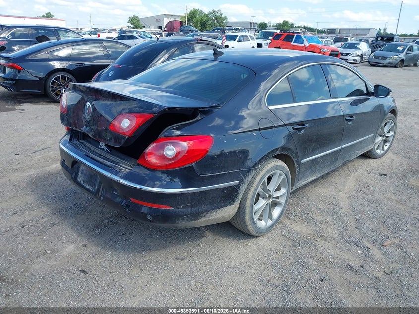 2009 Volkswagen Passat cc VIN WVWHL73C79E566455 IAAI salvage auction — REAR END, Clear (Oklahoma), sold $825 on 2026-08-28 (photo 4)