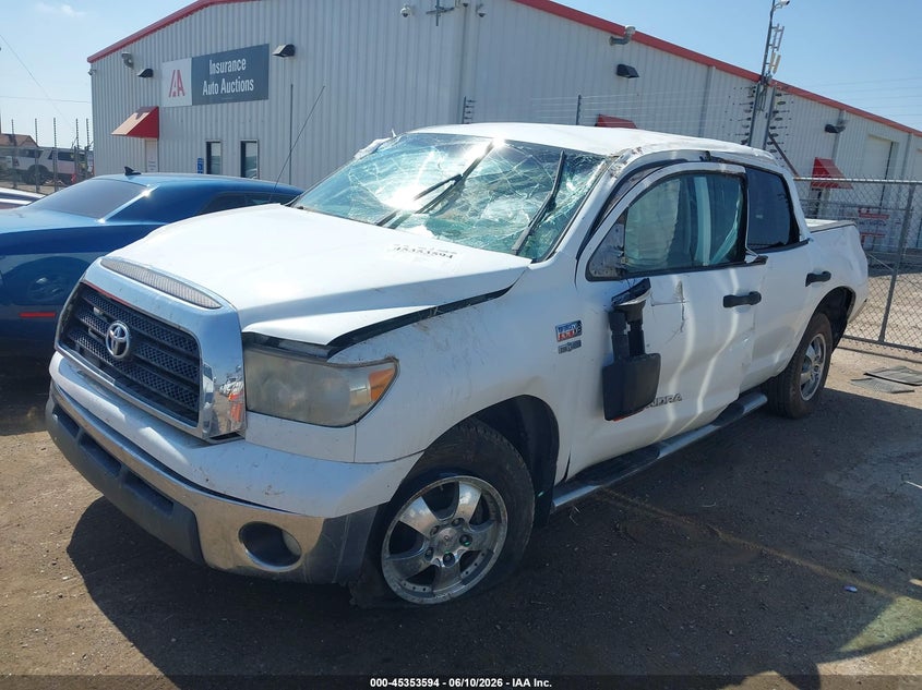 2008 Toyota Tundra VIN 5TFEV54158X049477 IAAI salvage auction — LEFT SIDE, Salvage (Texas), sold $2,850 on 2026-07-21 (photo 2)