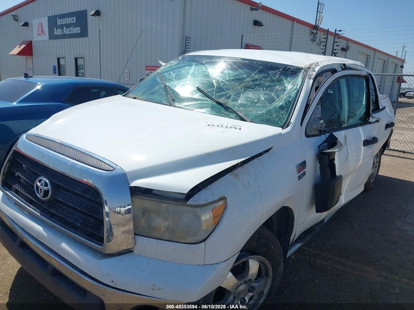 2008 Toyota Tundra VIN 5TFEV54158X049477 IAAI salvage auction — LEFT SIDE, Salvage (Texas), sold $2,850 on 2026-07-21 (photo 6)