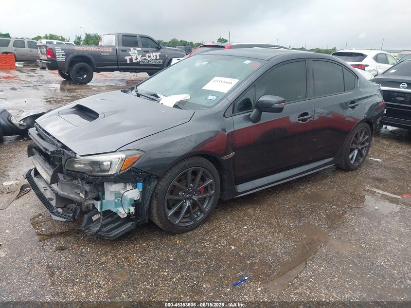 2019 Subaru Wrx VIN JF1VA1P63K8806640 IAAI salvage auction — FRONT & REAR, Original (Texas), sold $2,150 on 2026-07-15 (photo 2)