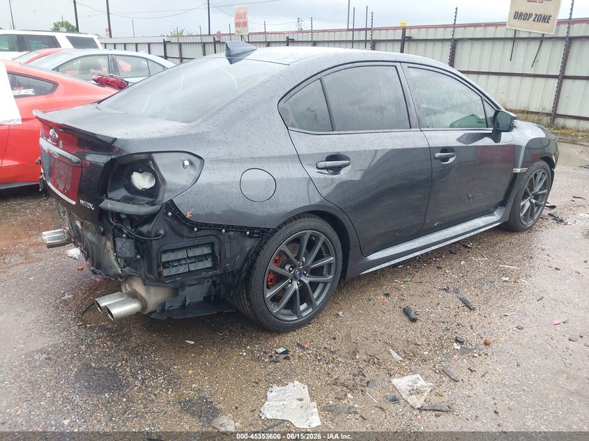 2019 Subaru Wrx VIN JF1VA1P63K8806640 IAAI salvage auction — FRONT & REAR, Original (Texas), sold $2,150 on 2026-07-15 (photo 4)