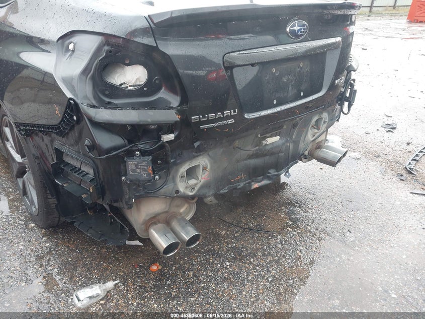 2019 Subaru Wrx VIN JF1VA1P63K8806640 IAAI salvage auction — FRONT & REAR, Original (Texas), sold $2,150 on 2026-07-15 (photo 6)