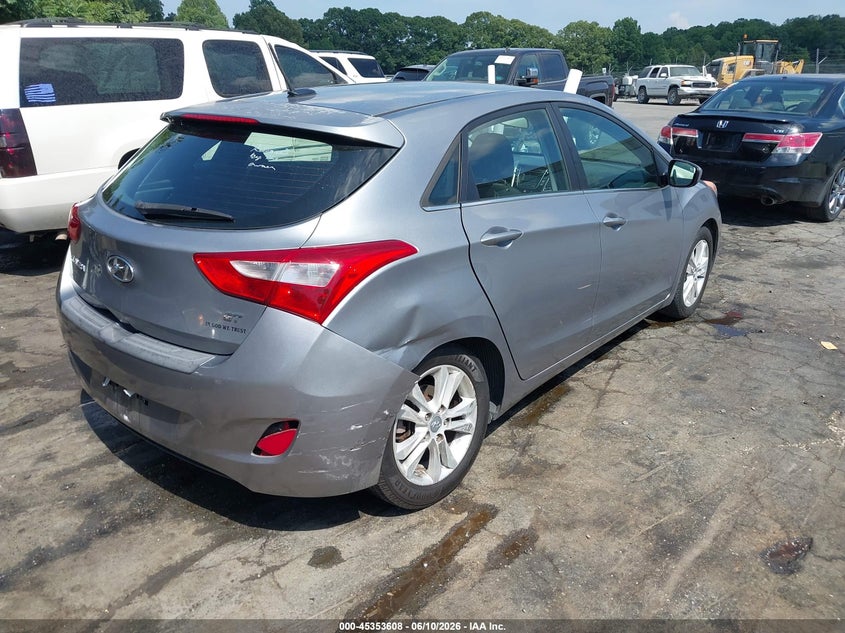 2014 Hyundai Elantra VIN KMHD35LH4EU214654 IAAI salvage auction — LEFT REAR, Salvage (North Carolina), sold $550 on 2026-07-09 (photo 4)