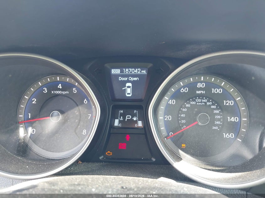 2014 Hyundai Elantra VIN KMHD35LH4EU214654 IAAI salvage auction — LEFT REAR, Salvage (North Carolina), sold $550 on 2026-07-09 (photo 7)