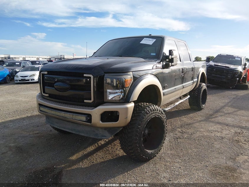 2012 Ford F250 VIN 1FT7W2BT7CEA47825 IAAI salvage auction — REAR END, Original (Texas), sold $6,000 on 2026-07-31 (photo 2)