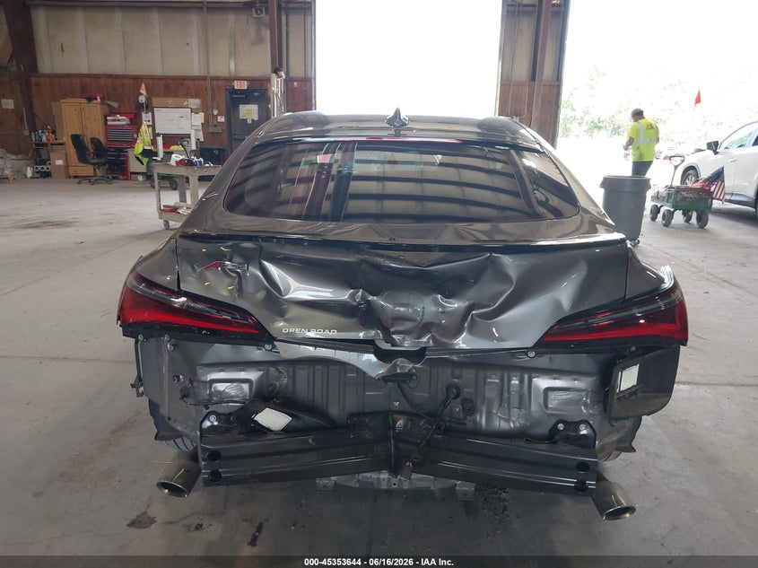 2025 Acura Integra VIN 19UDE4H31SA001990 IAAI salvage auction — REAR END, Salvage Title, sold $8,850 on 2026-08-26 (photo 6)
