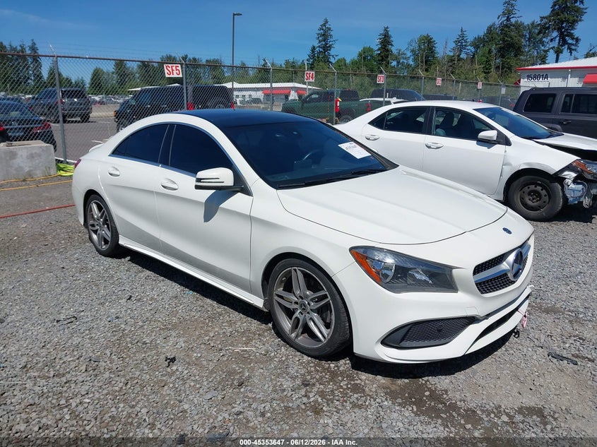 2018 Mercedes-benz Cla-klasse VIN WDDSJ4GB2JN533501 IAAI salvage auction — LEFT SIDE, Bill Of Sale (Washington), sold $6,600 on 2026-07-22 (photo 1)