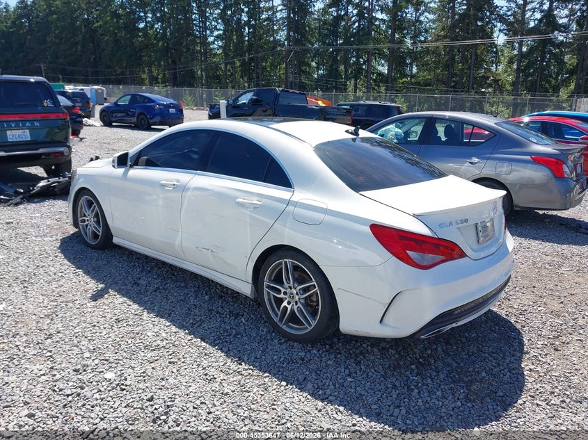 2018 Mercedes-benz Cla-klasse VIN WDDSJ4GB2JN533501 IAAI salvage auction — LEFT SIDE, Bill Of Sale (Washington), sold $6,600 on 2026-07-22 (photo 3)