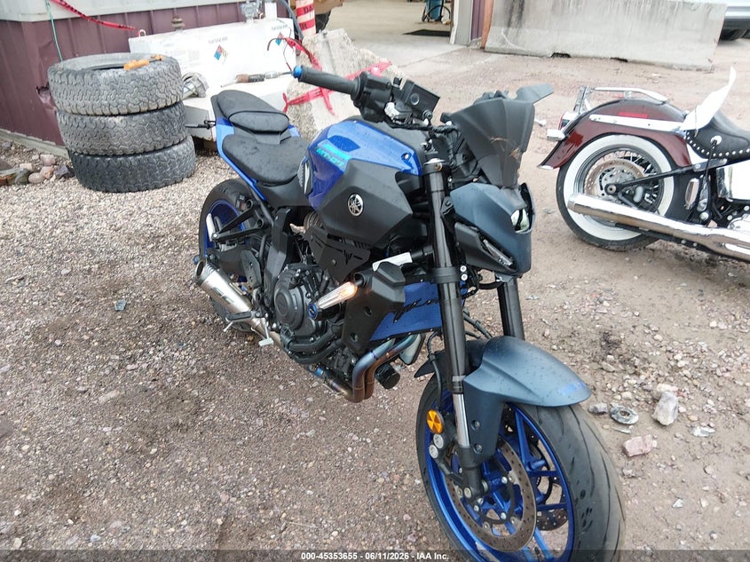 2025 Yamaha VIN JYARM48E5SA000328 IAAI salvage auction — FRONT END, Junk Bill Of Sale Mv2459 (Wisconsin), sold $2,450 on 2026-07-15 (photo 1)