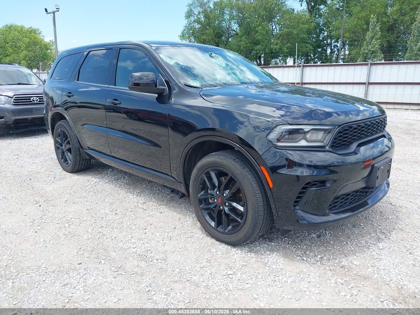 2023 Dodge Durango VIN 1C4RDJDG4PC718880 IAAI salvage auction — HAIL, Salvage Title, sold $10,000 on 2026-07-30 (photo 1)