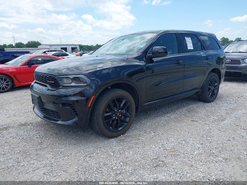 2023 Dodge Durango VIN 1C4RDJDG4PC718880 IAAI salvage auction — HAIL, Salvage Title, sold $10,000 on 2026-07-30 (photo 2)