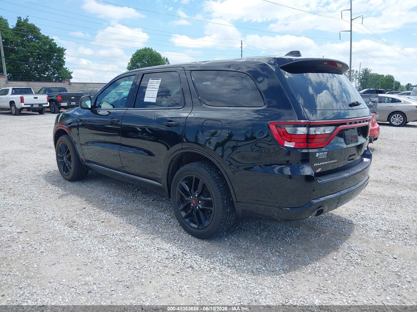2023 Dodge Durango VIN 1C4RDJDG4PC718880 IAAI salvage auction — HAIL, Salvage Title, sold $10,000 on 2026-07-27 (photo 3)
