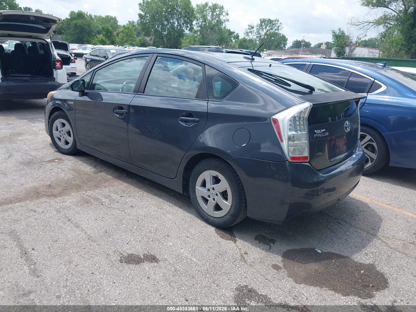 2010 Toyota Prius VIN JTDKN3DU8A0047867 IAAI salvage auction — WATER/FLOOD, Salvage (Kansas), sold $475 on 2026-07-29 (photo 3)