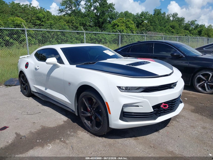 2020 Chevrolet Camaro VIN 1G1FH1R72L0137978 IAAI salvage auction — LEFT SIDE, Salvage Title, sold $12,000 on 2026-07-28 (photo 1)