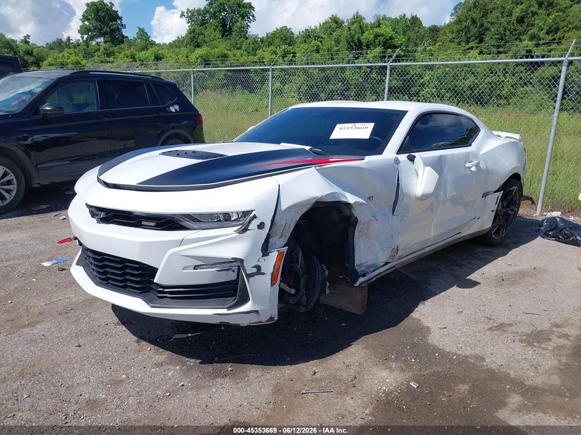 2020 Chevrolet Camaro VIN 1G1FH1R72L0137978 IAAI salvage auction — LEFT SIDE, Salvage Title, sold $12,000 on 2026-07-28 (photo 2)