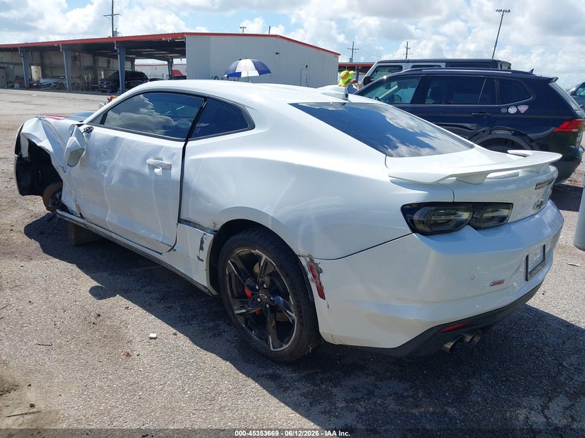 2020 Chevrolet Camaro VIN 1G1FH1R72L0137978 IAAI salvage auction — LEFT SIDE, Salvage Title, sold $12,000 on 2026-07-28 (photo 3)