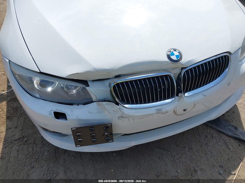2012 BMW 3er VIN WBAKF5C58CE657385 IAAI salvage auction — FRONT END, Clear (Massachusetts), sold $1,900 on 2026-07-25 (photo 6)