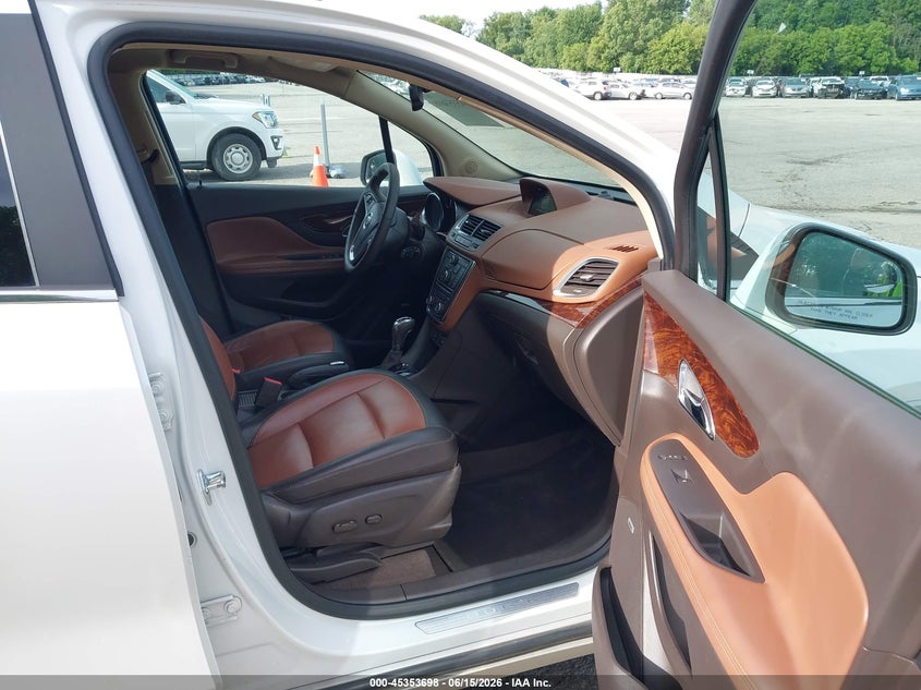 2013 Buick Encore VIN KL4CJDSB6DB095233 IAAI salvage auction — LEFT FRONT, Clear (Michigan), sold $625 on 2026-07-27 (photo 5)