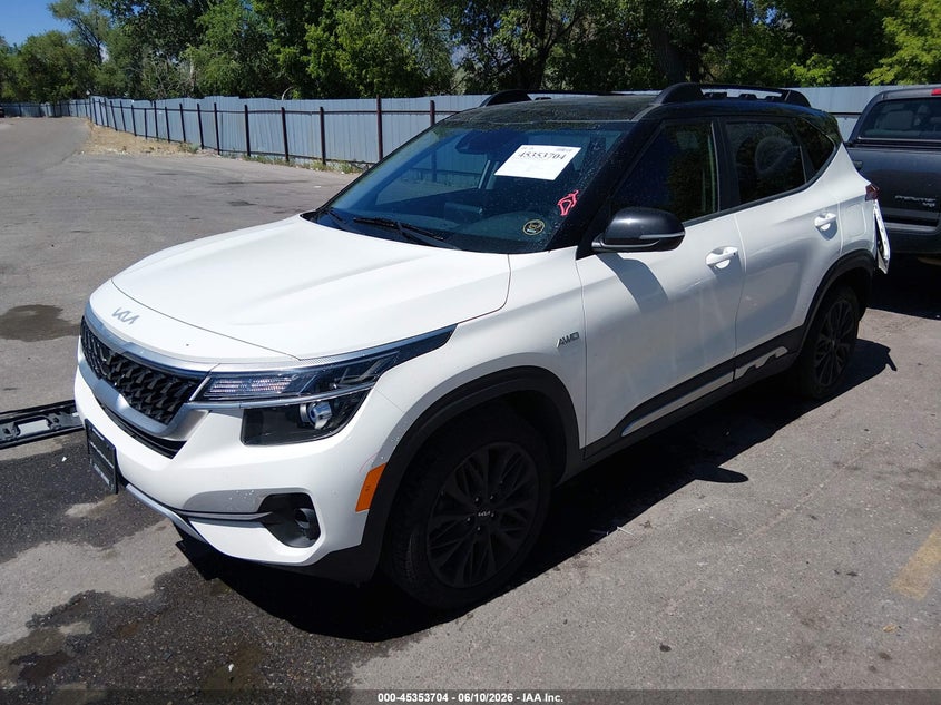 2022 Kia Seltos VIN KNDEUCA22N7294169 IAAI salvage auction — REAR END, Salvage Title, sold $5,300 on 2026-07-30 (photo 2)