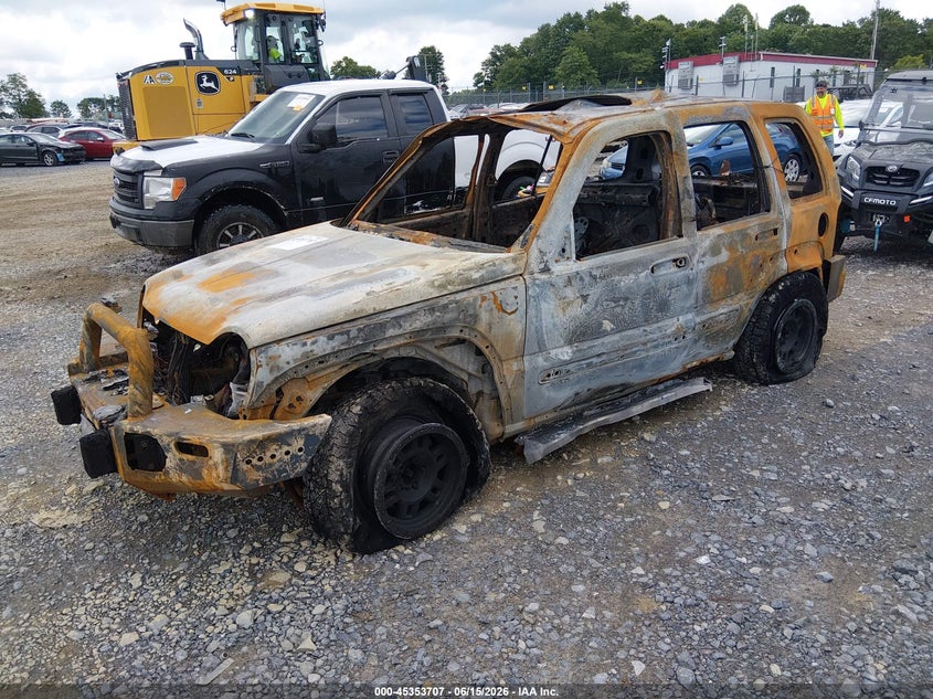 2005 Jeep Liberty (north america) VIN 1J4GL48KX5W614037 IAAI salvage auction — TOTAL BURN, Salvage (West Virginia), sold $50 on 2026-07-19 (photo 2)