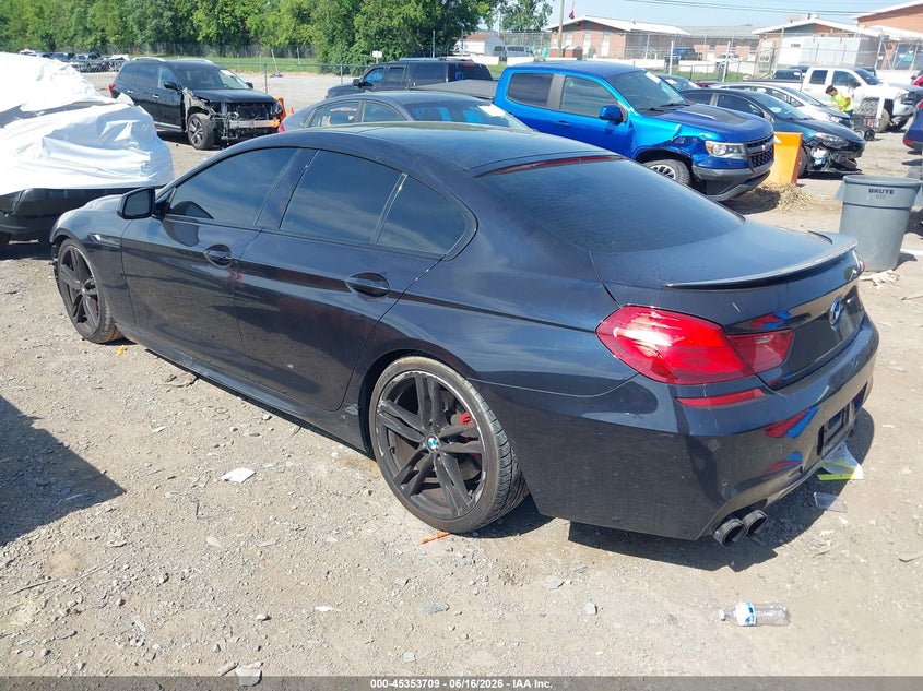2015 BMW 6er VIN WBA6B2C59FD799198 IAAI salvage auction — FRONT END, Salvage Title, sold $3,250 on 2026-08-20 (photo 3)