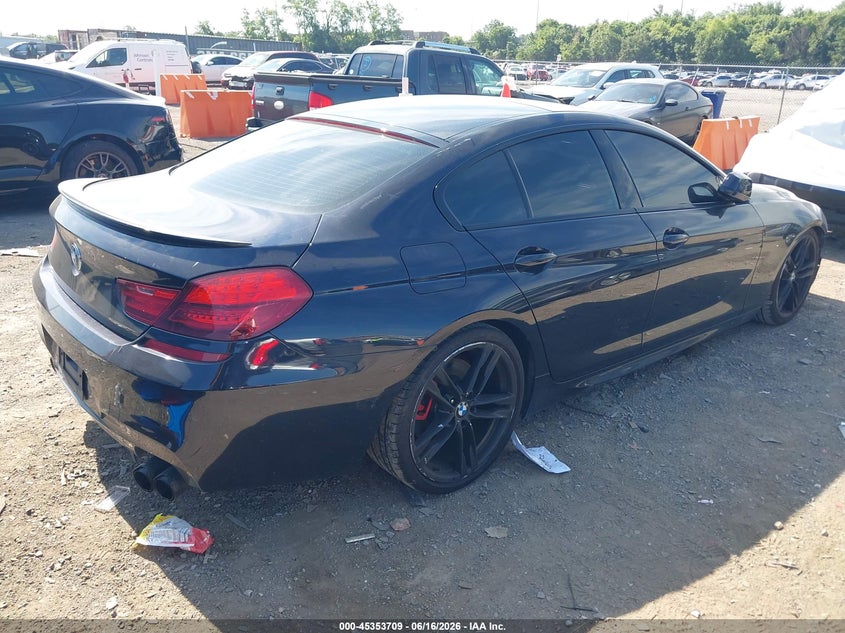 2015 BMW 6er VIN WBA6B2C59FD799198 IAAI salvage auction — FRONT END, Salvage Title, sold $3,250 on 2026-08-20 (photo 4)