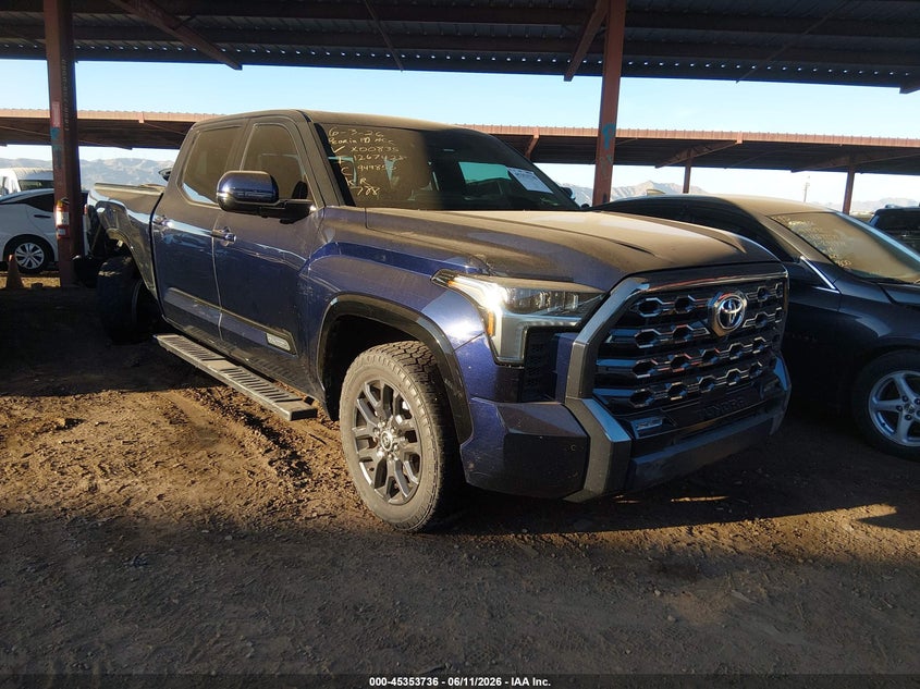 2022 Toyota Tundra VIN 5TFNA5EC0NX008357 IAAI salvage auction — RIGHT REAR, Salvage (Arizona), sold $18,550 on 2026-07-21 (photo 1)