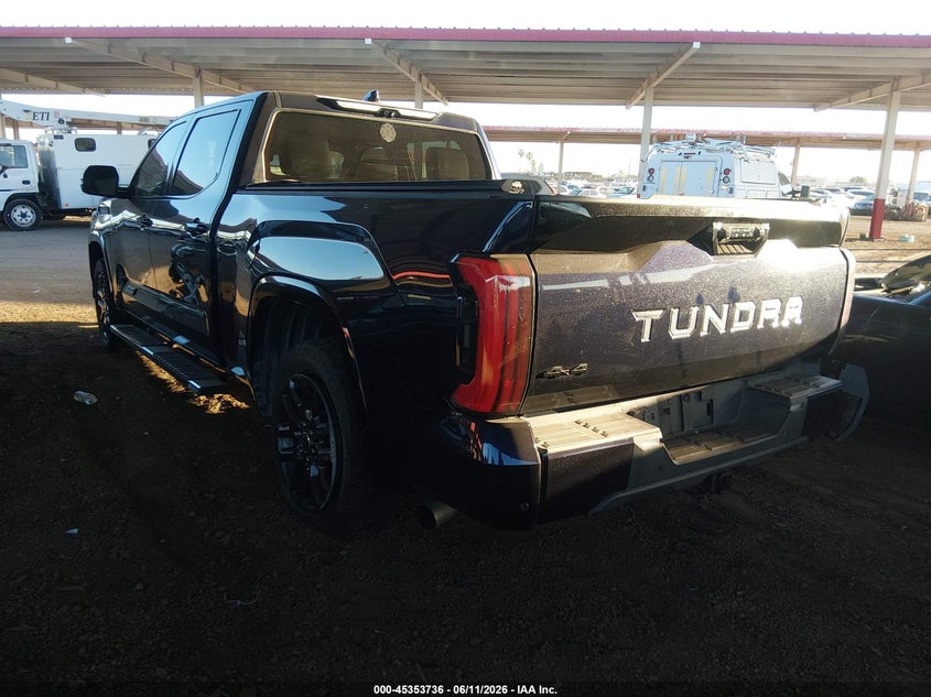 2022 Toyota Tundra VIN 5TFNA5EC0NX008357 IAAI salvage auction — RIGHT REAR, Salvage (Arizona), sold $18,550 on 2026-07-21 (photo 3)