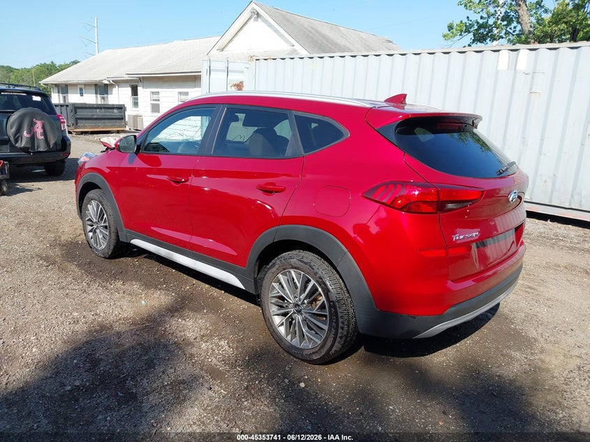 2021 Hyundai Tucson VIN KM8J33AL4MU378273 IAAI salvage auction — FRONT END, Salvage (Delaware), sold $3,500 on 2026-07-15 (photo 3)
