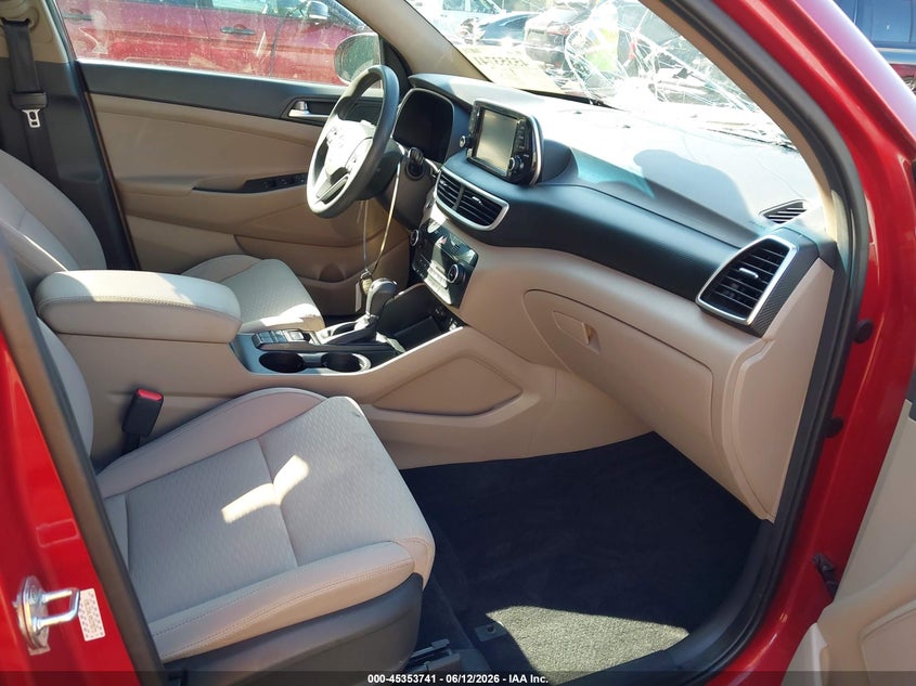 2021 Hyundai Tucson VIN KM8J33AL4MU378273 IAAI salvage auction — FRONT END, Salvage (Delaware), sold $3,500 on 2026-07-15 (photo 5)
