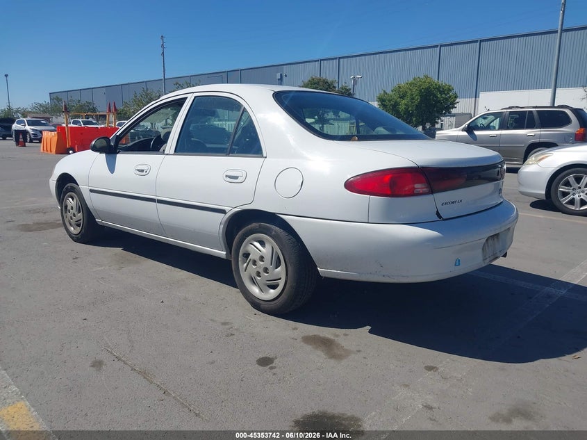 1999 Ford Escort VIN 1FAFP10P9XW181038 IAAI salvage auction — NORMAL WEAR, Clear - Dealer Only (California), sold $300 on 2026-07-06 (photo 3)