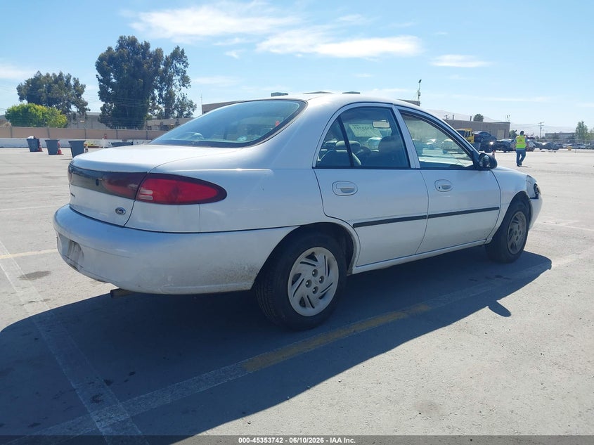 1999 Ford Escort VIN 1FAFP10P9XW181038 IAAI salvage auction — NORMAL WEAR, Clear - Dealer Only (California), sold $300 on 2026-07-06 (photo 4)