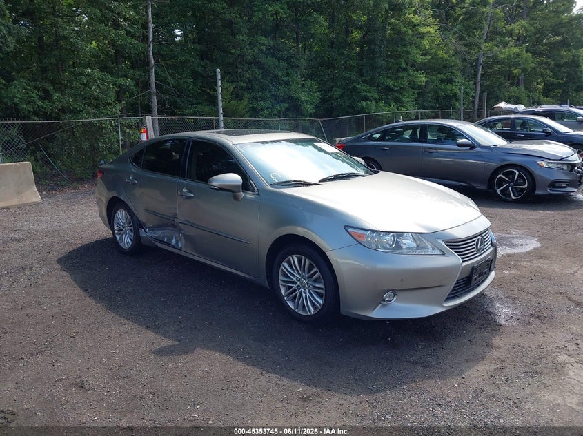 2015 Lexus ES VIN JTHBK1GG9F2165830 IAAI salvage auction — SIDE, Salvage - Greater Than 75% (Maryland), sold $3,650 on 2026-07-11 (photo 1)