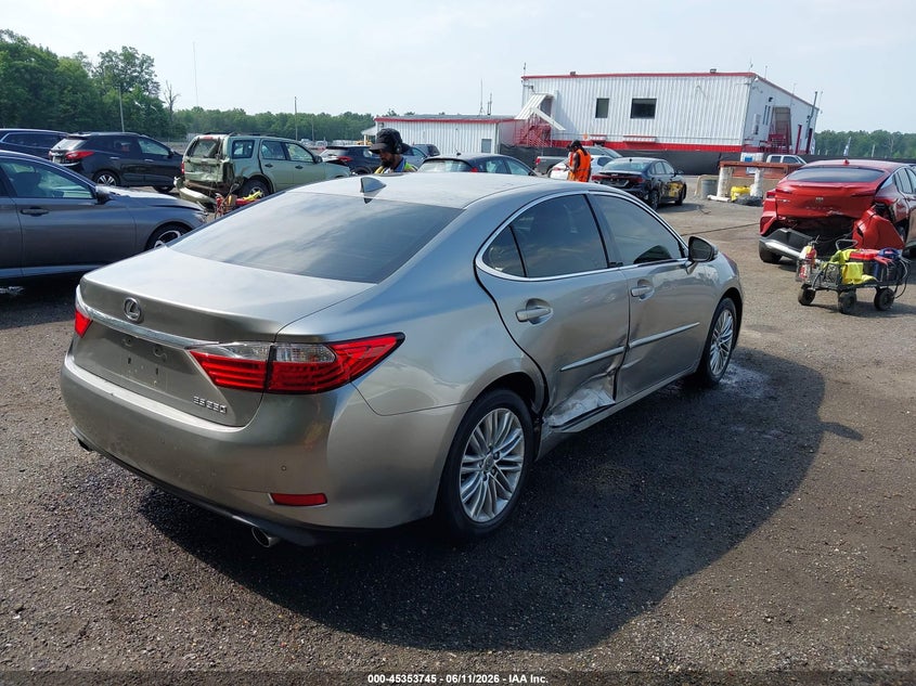 2015 Lexus ES VIN JTHBK1GG9F2165830 IAAI salvage auction — SIDE, Salvage - Greater Than 75% (Maryland), sold $3,650 on 2026-07-11 (photo 4)