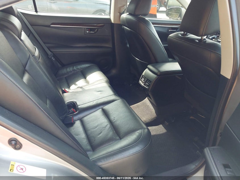 2015 Lexus ES VIN JTHBK1GG9F2165830 IAAI salvage auction — SIDE, Salvage - Greater Than 75% (Maryland), sold $3,650 on 2026-07-11 (photo 8)