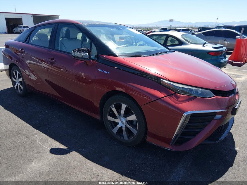 2018 Toyota Mirai VIN JTDBVRBD1JA005332 IAAI salvage auction — SIDE, Clear (Arizona), sold $425 on 2026-07-10 (photo 1)