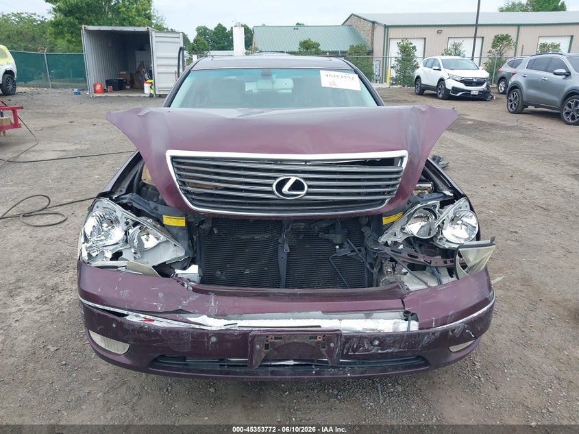 2003 Lexus Ls VIN JTHBN30F730110109 IAAI salvage auction — FRONT END, Clear (Virginia), sold $25 on 2026-07-30 (photo 6)