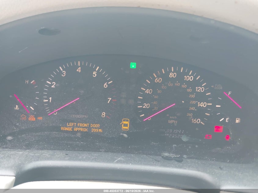 2003 Lexus Ls VIN JTHBN30F730110109 IAAI salvage auction — FRONT END, Clear (Virginia), sold $25 on 2026-07-30 (photo 7)