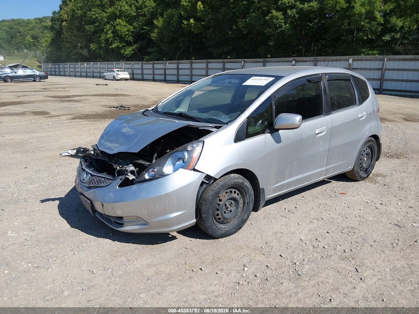 2013 Honda Fit VIN JHMGE8H36DC008233 IAAI salvage auction — FRONT END, Clear (Tennessee), sold $800 on 2026-07-15 (photo 2)